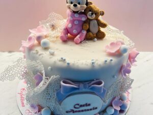 Tort "Baby Minnie&teddy"