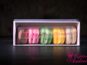 Cutie cu 5 Macarons