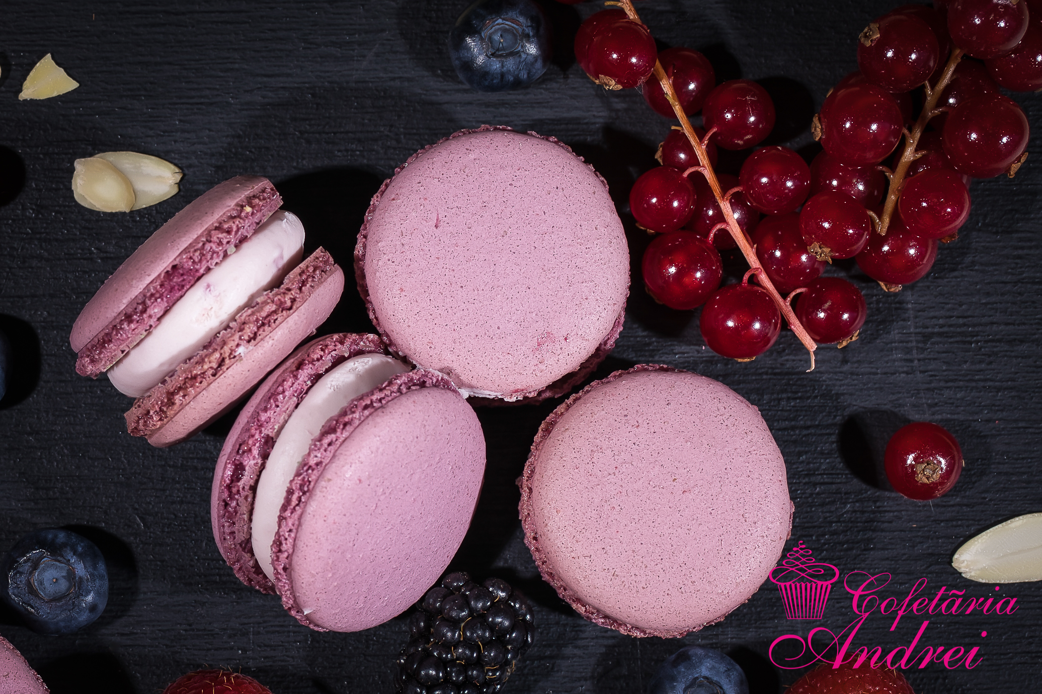Macarons fructe de padure migdale brasov livrare domiciliu 2
