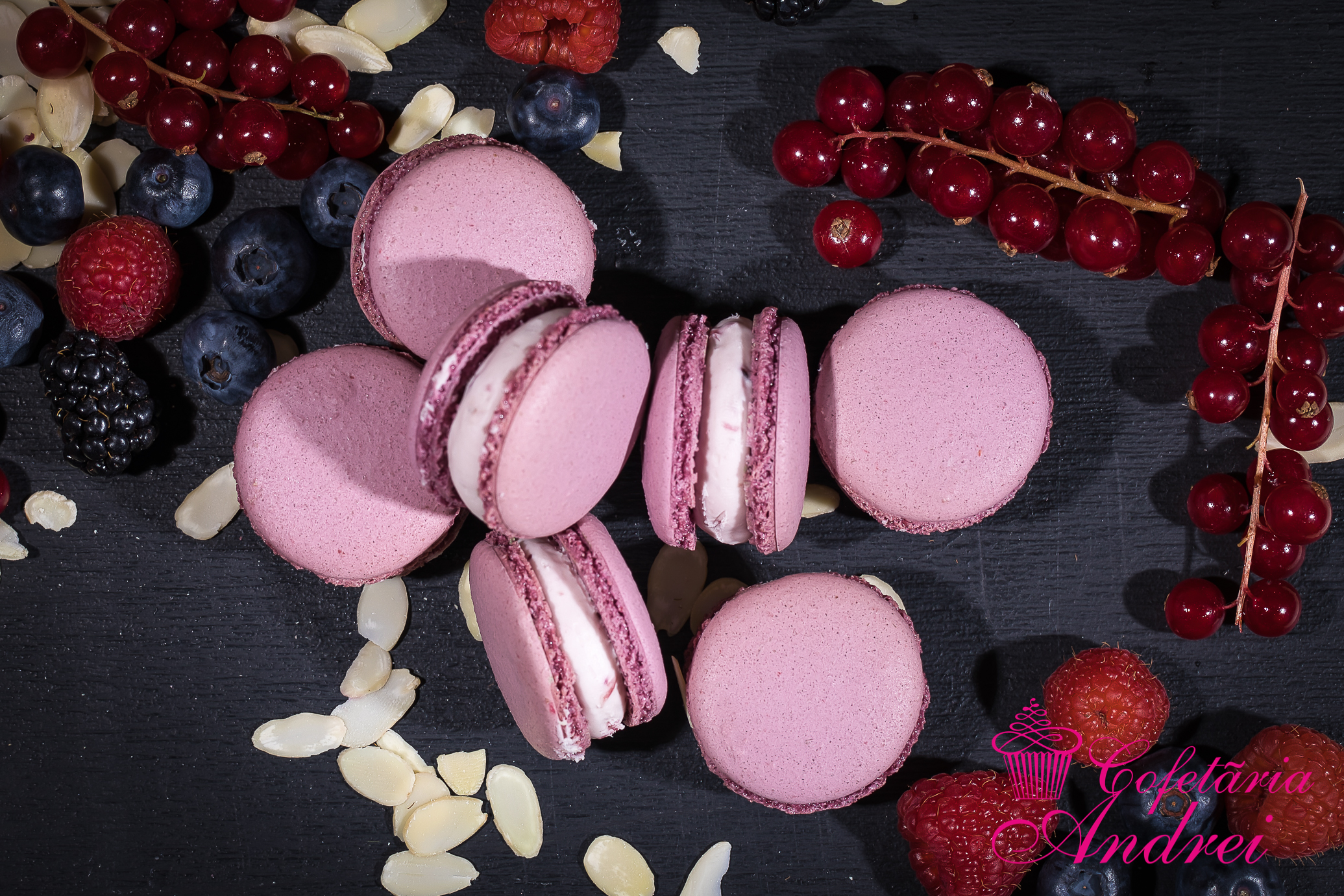 Macarons fructe de padure migdale brasov livrare domiciliu 4
