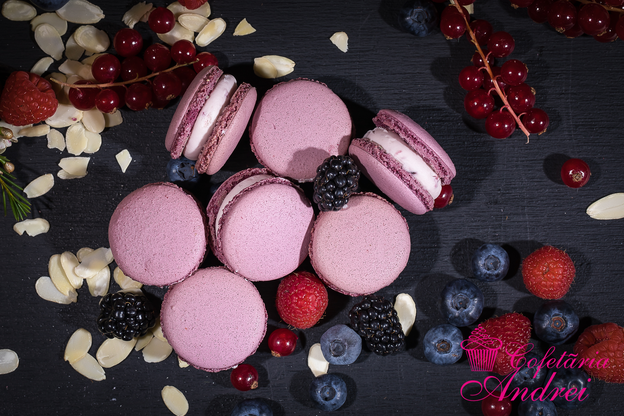 Macarons fructe de padure migdale brasov livrare domiciliu 5
