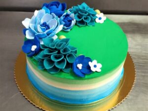 Tort "nuferi turcoaz"