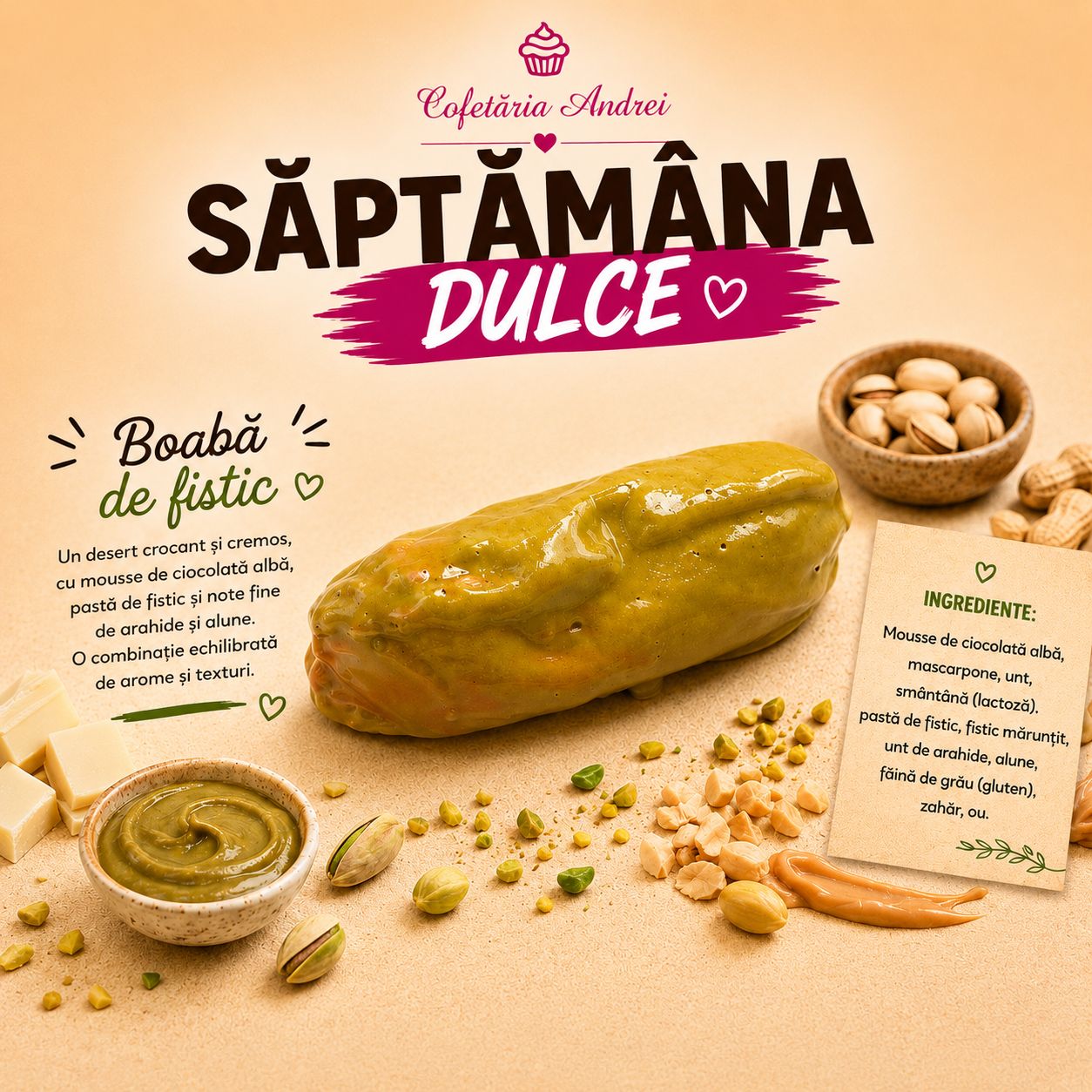 Boaba de Fistic fruct brasov